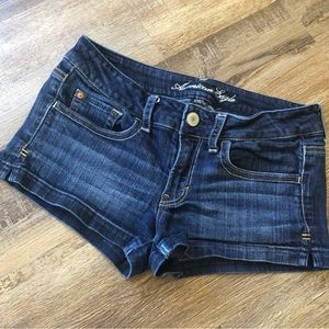 American Eagle Outfitters blue jean shorts